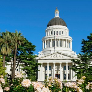 an image of the California State Capitol Building